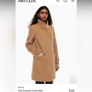 Aritzia Wilfred Cocoon Coat